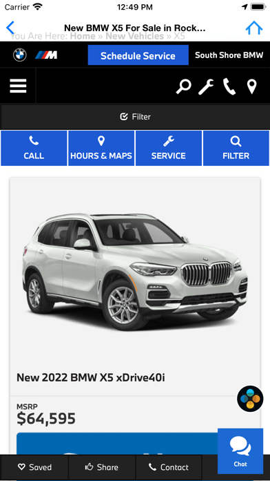 BMW South Shore Screenshot