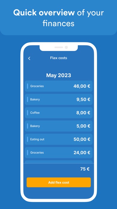 OnePeek Budget App Screenshot