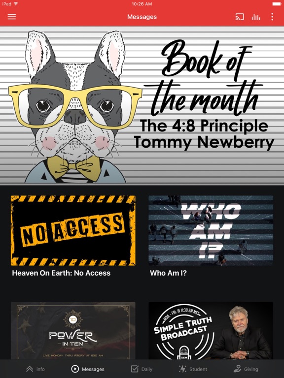 Chooselife iPad screenshot 2 - Lifestyle app