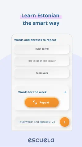 Game screenshot Learn Estonian language easy mod apk