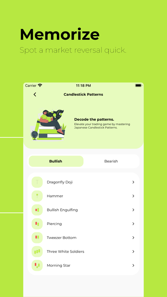 #6. Candlestick Patterns JCP (iOS) بواسطة: Trandll Enterprise