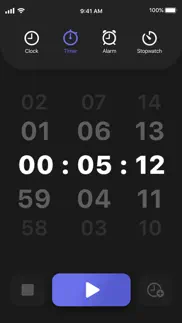 stopwatch & countdown timer iphone screenshot 3