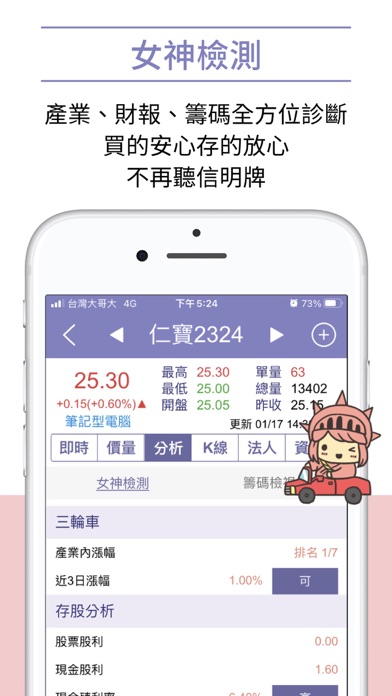 台股自由女神 Screenshot