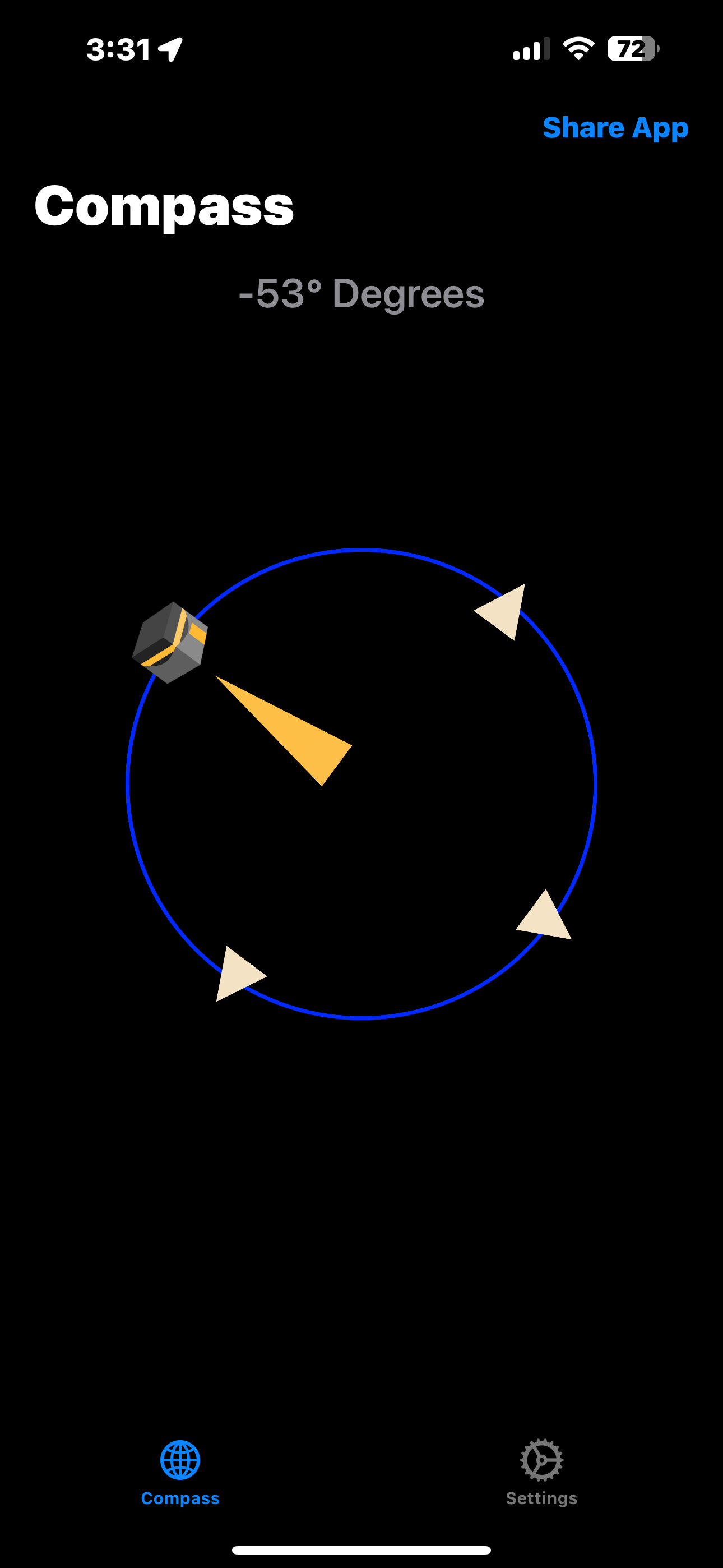 Qibla Finder – Kaaba Compass