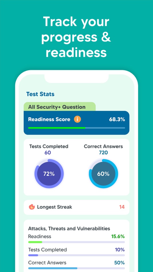 #4. CompTIA Security+ Exam Test (iOS) 由: Best Fun Games