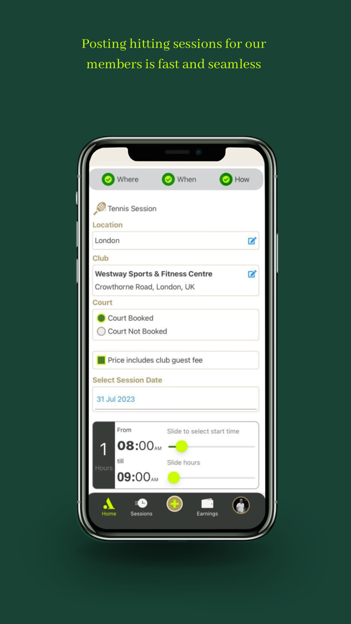 All Court Tennis Club Business