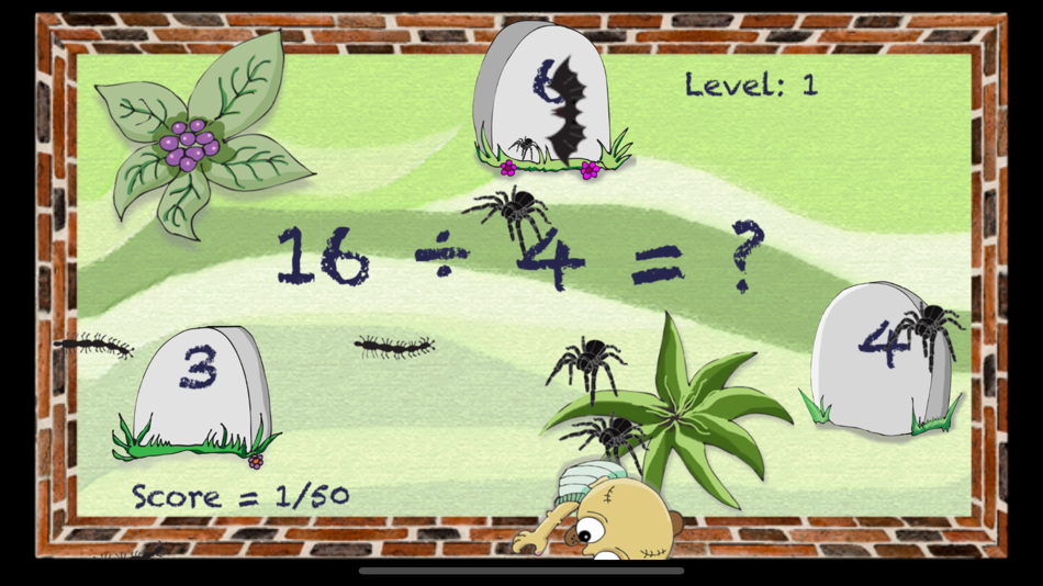 #4. Zombie Math (iOS) 由: Ventura Educational Systems
