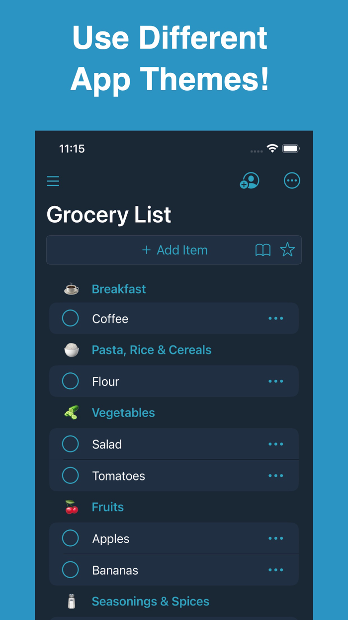 Shoppylist Grocery List