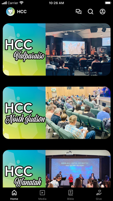 Heartland Christian Center Screenshot