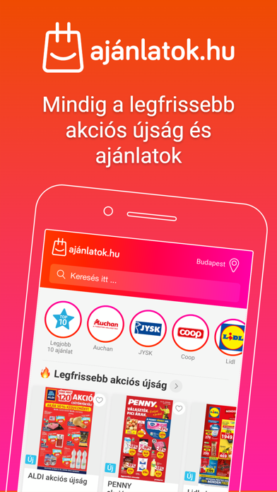 Ajanlatok.hu Screenshot