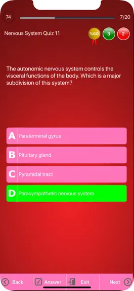 Game screenshot Human Nervous System Trivia hack