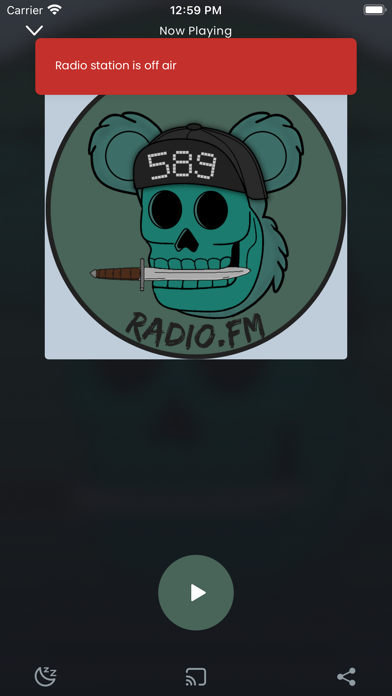 589 Radio Screenshot