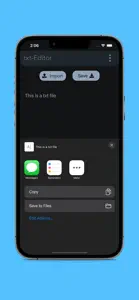 Pro txt Editor screenshot #2 for iPhone