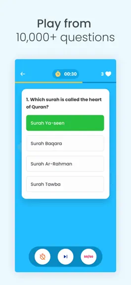 Game screenshot Deen Quiz (Islamic Quiz) apk