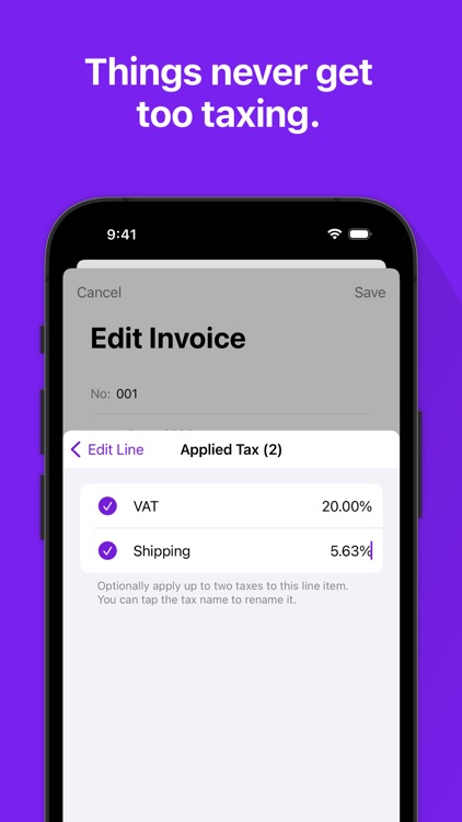 Invoices: Simple Invoice Maker screenshot-8