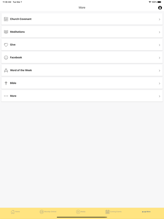 Salem Missionary BC iPad screenshot 4 - Lifestyle app