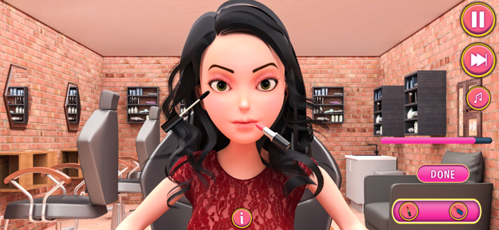 juego de vestir y salon beleza screenshot 2