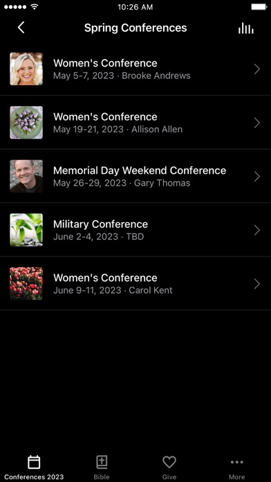 Cannon Beach Conference Center iPhone screenshot 2 - Education app
