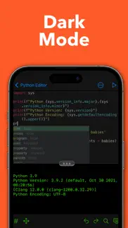 python editor app iphone screenshot 2