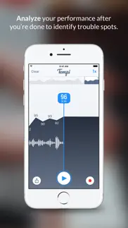 tempi – live beat detection iphone screenshot 2