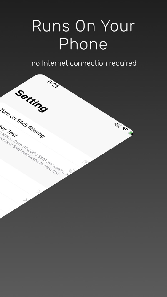 #2. Spam Blocker - AI SMS Blocker (iOS) Podle: Blue Line Co