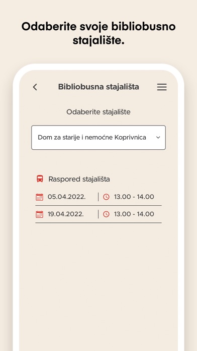 Knjižnica "Fran Galović" Screenshot