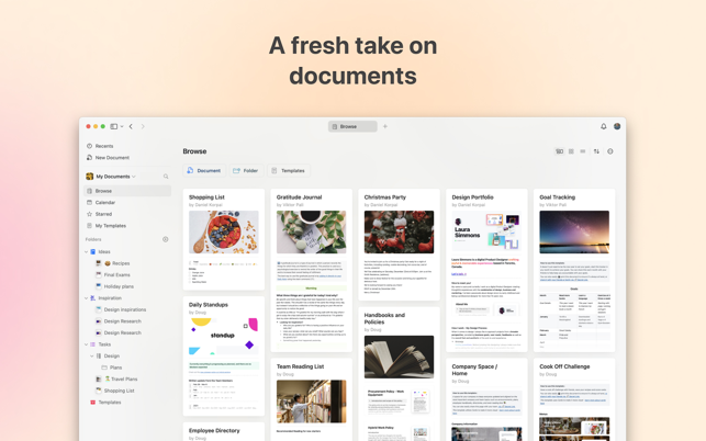 ‎Craft: Write docs, AI editing Screenshot