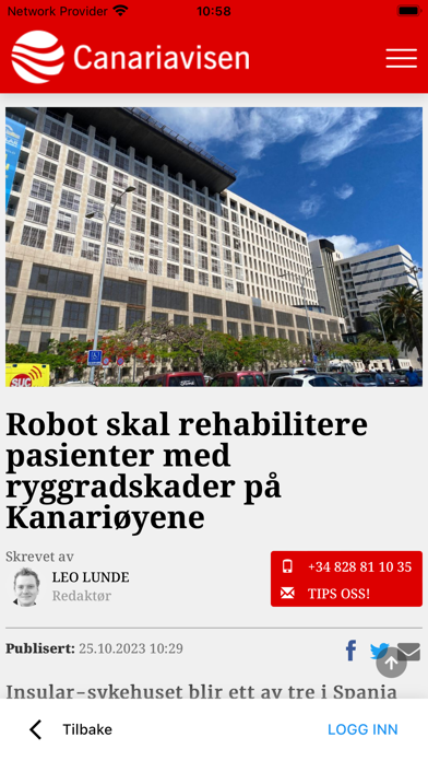 Canariavisen Screenshot