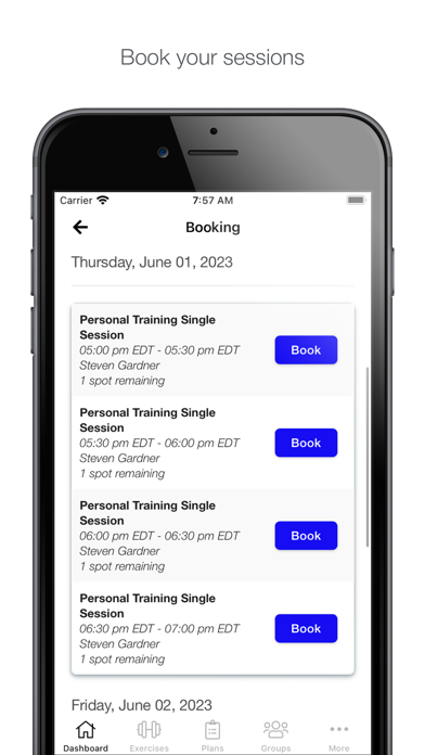 Sportless Fitness Screenshot