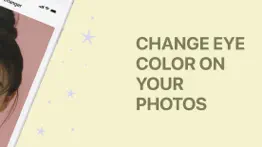 eye color changer: colored eye iphone screenshot 2