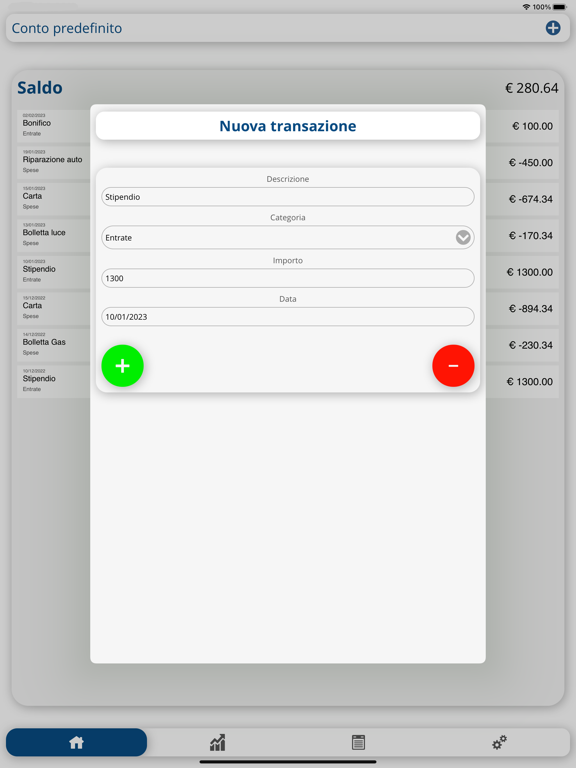 Screenshot #5 pour Bilancio Famigliare