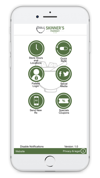 Skinners Pharmacy Screenshot