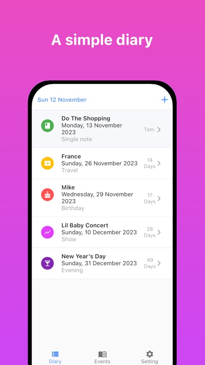 Xnote - Calendar and Reminders