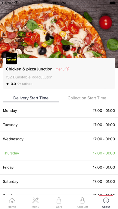 Chicken & pizza junction Screenshot