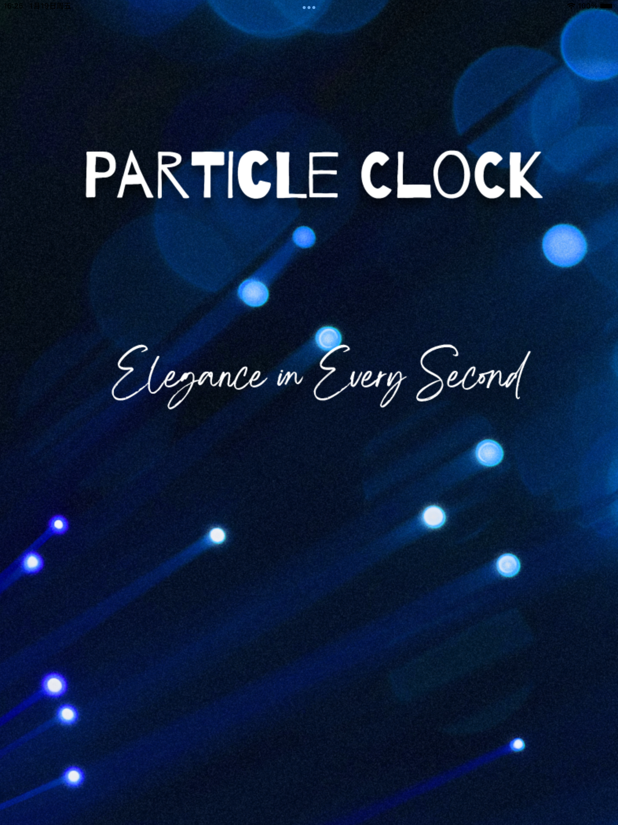 Particle Clock