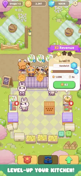Game screenshot Cozy Cafe: Animal Restaurant hack
