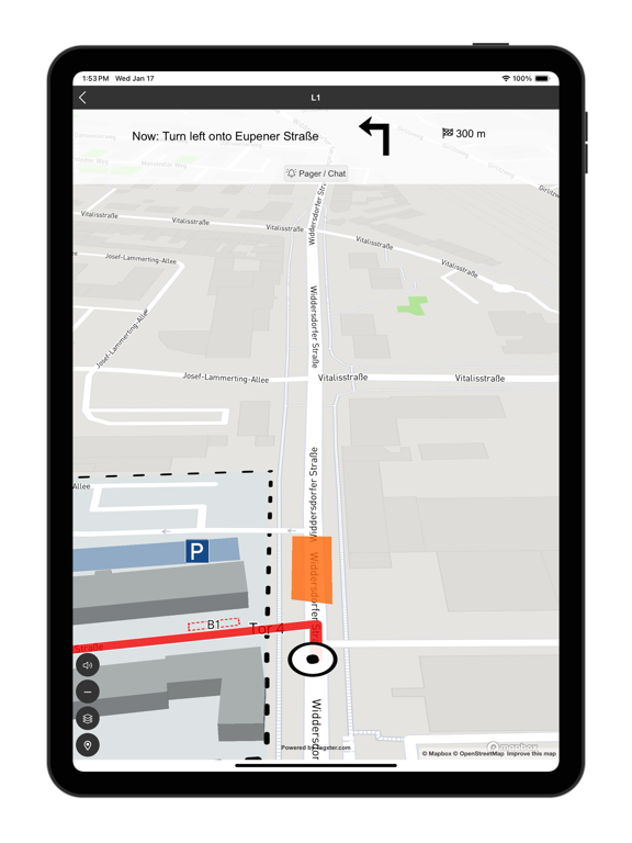 Site Guide Navigation & Pager iPad screenshot 2 - Navigation app