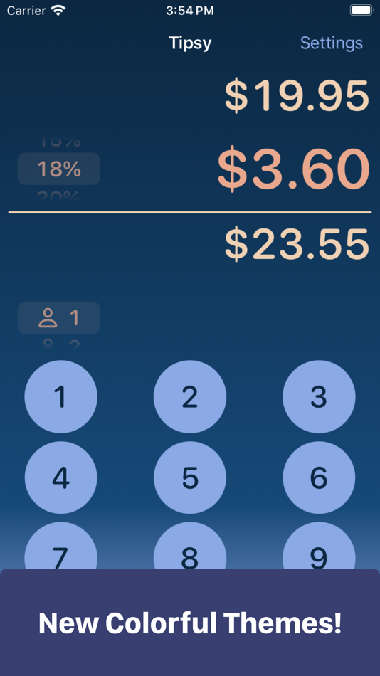 #4. Tipsy - Tip Calculator (iOS) 由: Recurring Dream LLC