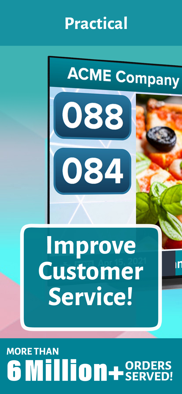 OrderReady TV Screen Alert