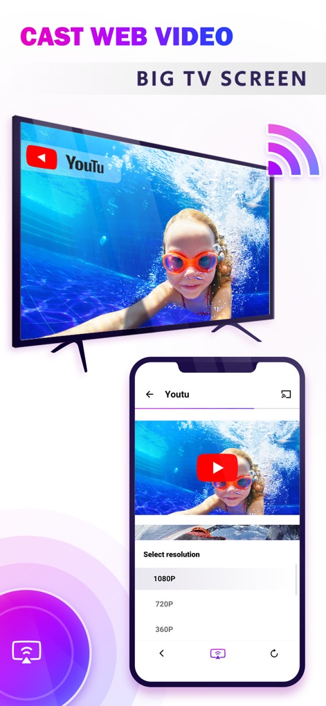 TV Cast - Screen Mirroring App - Utilities App | MWM