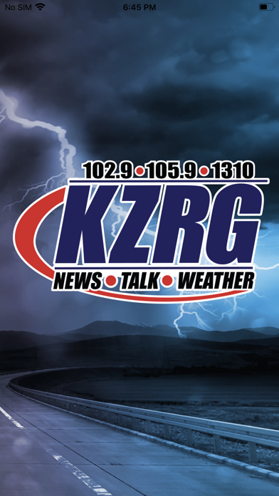 NewsTalk KZRG Screenshot
