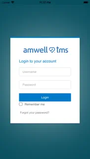 amwell - tm scheduler iphone screenshot 1
