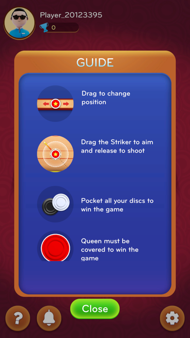 Carrom Special Funny Screenshot