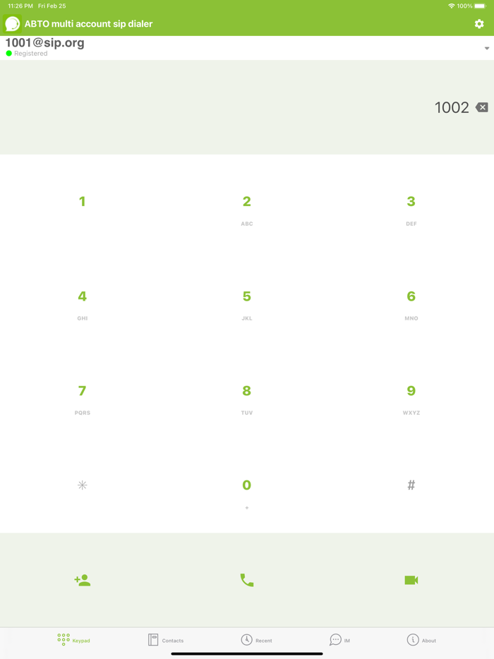 Abto multi account sip dialer