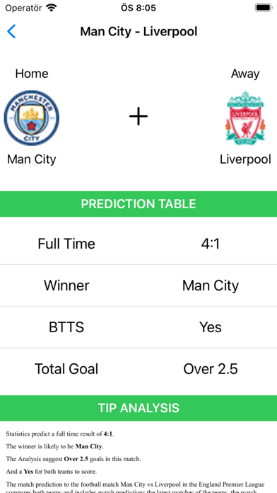 Betting Tips & Predictions Screenshot