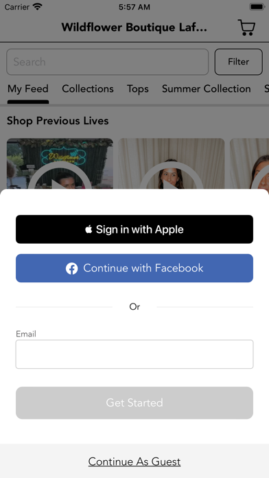 Wildflower Boutique Lafayette Screenshot