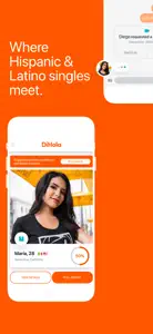 DiHola: Latino Dating App screenshot #2 for iPhone