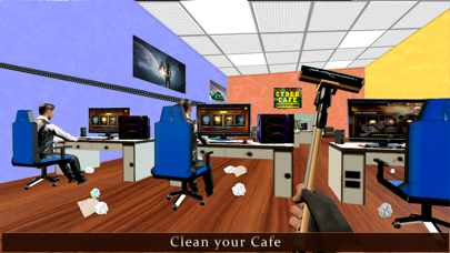 Gaming Cafe Business Tycoon Screenshot