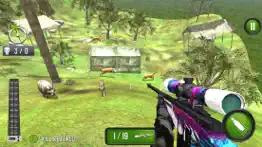 deer hunter: 3d sniper shooter iphone screenshot 1