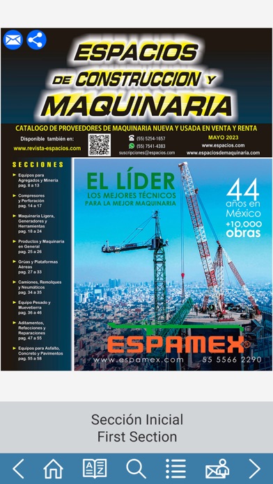 Construcción y Maquinaria Screenshot